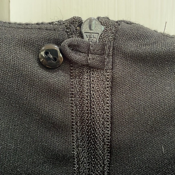 H&M || Women's Black Polka Dot Overlay Dress; Size Small - Picture 10 of 13